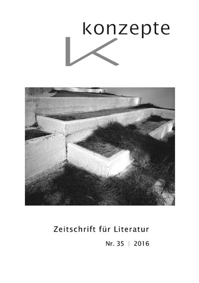 Logo konzepte - Zeitschrift für Literatur